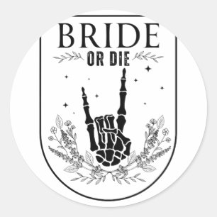 Adesivo Noiva Ou Morte Festa de solteira De Casamento Sp
