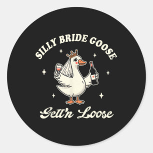 Adesivo Noiva Para Ser Bebendo De Casamento, Bobo Goose Ge