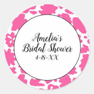 Adesivo Noiva Personalizada Rosa Flor Chuva de Arroz