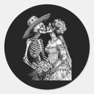 Adesivo Noiva Skeleton Wedde E Morto Hormona