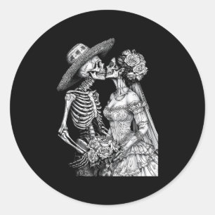 Adesivo Noiva Skeleton Wedde E Morto Hormona