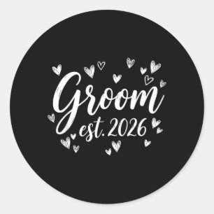 Adesivo Noivo Est 2026 Casamento Recém-Casado Noiva Festa
