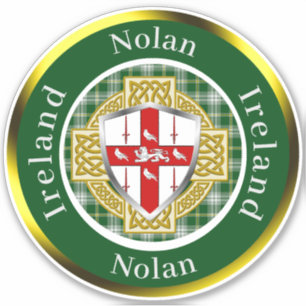 Adesivo Nolan Shield & Celtic Cross Personalizado