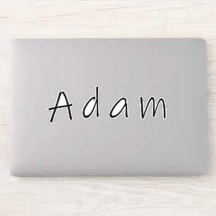Adesivo Nome Adam, para Adam