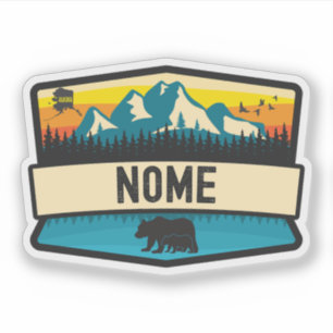 Adesivo Nome, Alasca