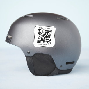 Adesivo Nome comercial Url Código QR Promocional
