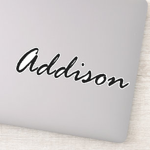 Adesivo Nome da addison, para Addison