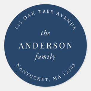 Adesivo Nome da Família de Cores Editáveis Endereço de Dev