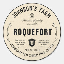 Nome da fazenda | Rua | Queijo de leite de ovelha 