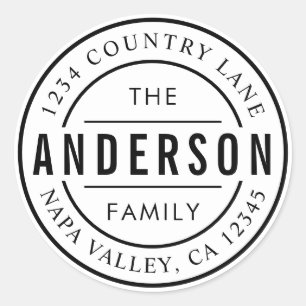 Adesivo Nome de Família Personalizado   Crie Seu Próprio E