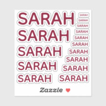 Nome de Menina Personalizado Simples em Caps Burgu