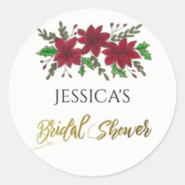 Adesivo Nome do Chá de panela do Buquê de Férias