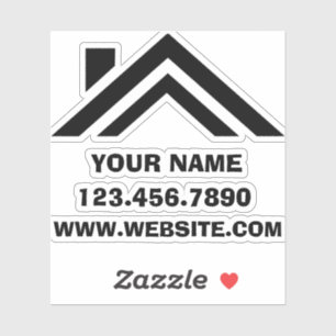 Adesivo Nome do Imobiliário do Imobilizador Personalizado