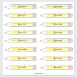 Adesivo Nome do lápis