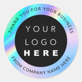 Adesivo Nome do logotipo personalizado Hológrafo da Web Ob