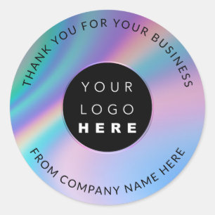 Adesivo Nome do logotipo personalizado Rosa do Obrigado do