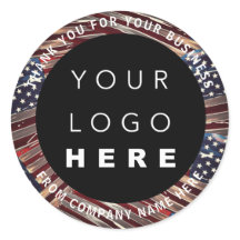 Nome do logotipo US Flag American Obrigado Nome