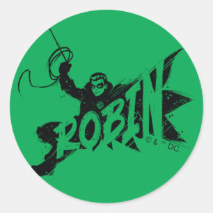 Adesivo Nome do Pincel Robin Ink