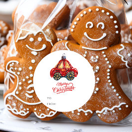 Adesivo Nome do presente do Ornamento do Automóvel Retro F