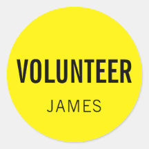 Nome do voluntário amarelo