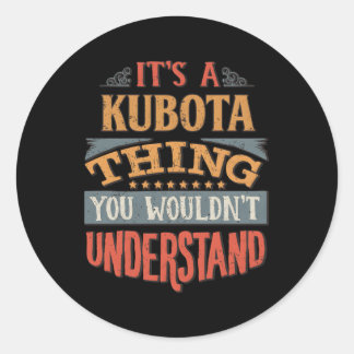 Adesivo Nome Kubota
