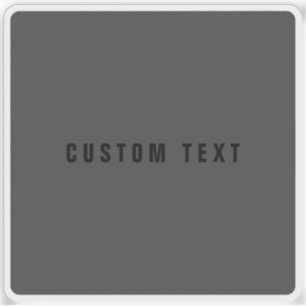 Adesivo Nome Moderno ou outro Modelo de Texto   Cinza Escu