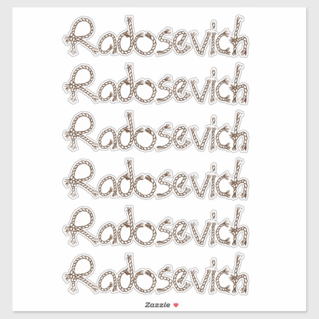 Adesivo Nome Personalizado (Folha)