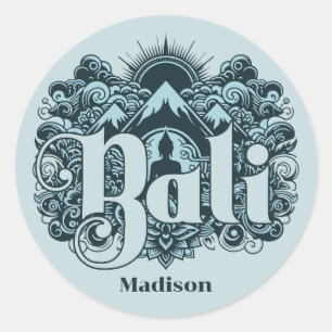 Adesivo Nome Personalizado Bali