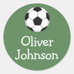 Adesivo Nome Personalizado da Escola de Futebol