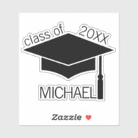 nome personalizado do boné de formatura
