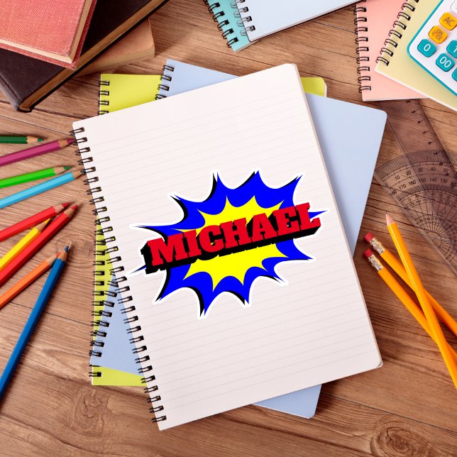 Adesivo Nome Personalizado do Livro Personalizado de Crian (Criador carregado)