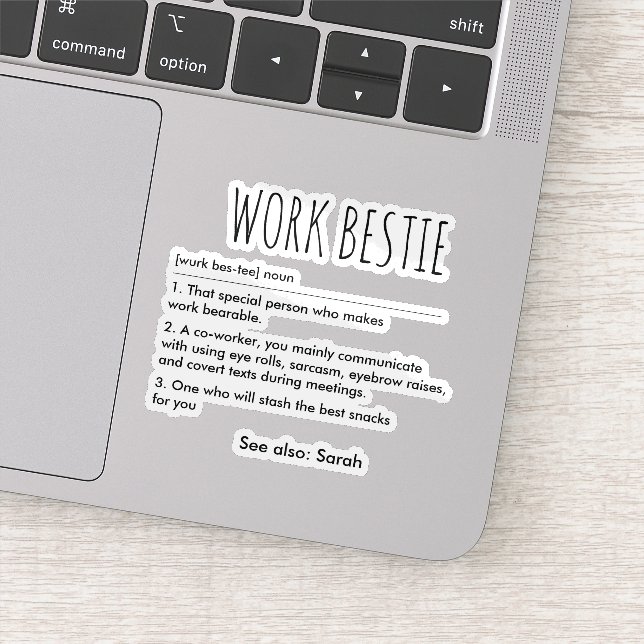 Adesivo Nome Personalizado Funny da Definição de Bestiment (Detalhe)