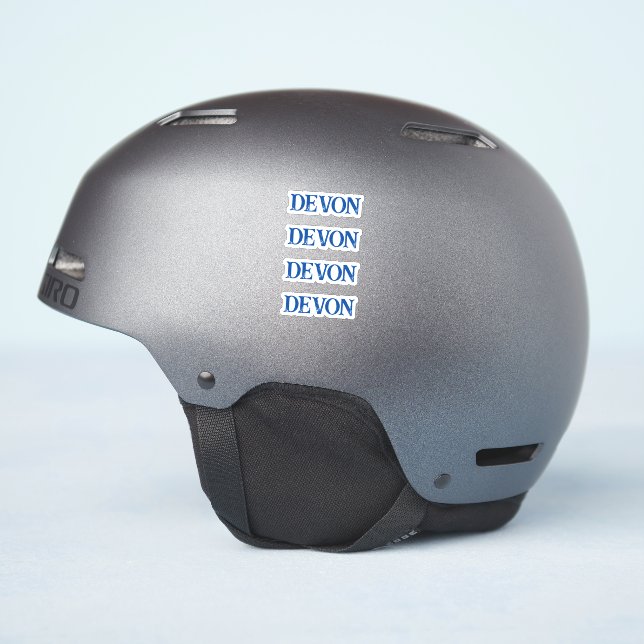 Adesivo Nome Personalizado Horário Personalizado Decal Qua (Lado do capacete)
