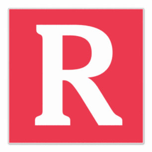 Adesivo Nome Personalizado Iniciais do Monograma Branco Ve