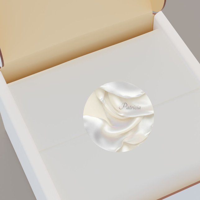 Adesivo Nome Personalizado Mãe Legante de Pearl Shell Ivor (Criador carregado)