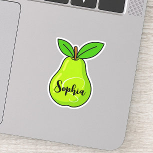 Adesivo Nome Personalizado & Monograma Professor de Pera