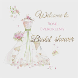 Adesivo Nome Personalizado Noiva Corada em Flor Noiva para