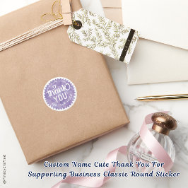 Adesivo Nome Personalizado - Obrigado Por Suportar Os Negó