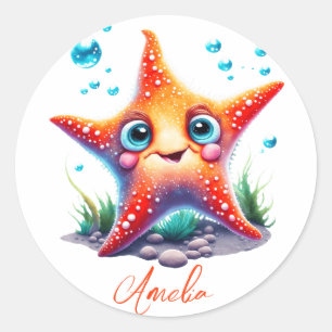 Adesivo Nome Personalizado Sorrindo Presente de Sobremesa 