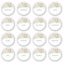 Nome personalizável do convidado de casamento Obri