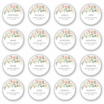 Nome personalizável do convidado de casamento Obri