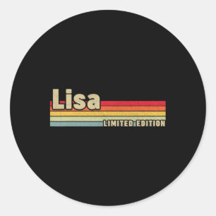 Adesivo Nome Presente Lisa Personalizado Aniversário Diver