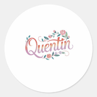 Adesivo nome quentin
