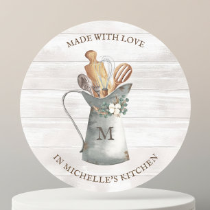 Adesivo Nome Rustic Farmhouse