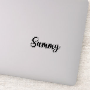 Adesivo Nome Sammy - Caligrafia manuscrita