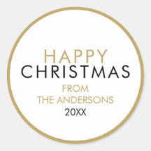 Nome Simples da Família Feliz de Natal