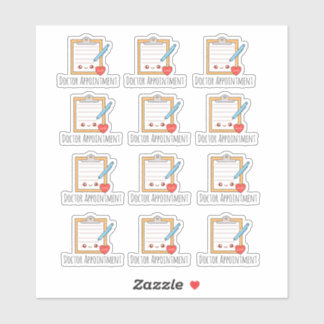 Adesivo Nomeação Médica