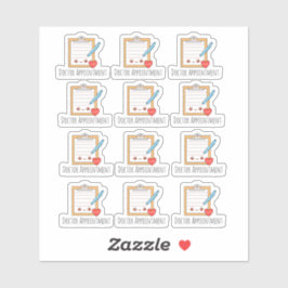 Adesivo Nomeação Médica