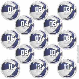 Adesivo nomes de jogadores personalizados de basquetebol b