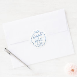 Adesivo Nomes Divertidos Envelope de Favoritos Data de Cas